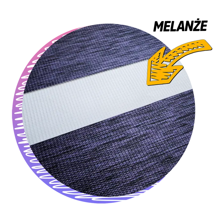 Rodzaje tkanin dzień noc - melanże